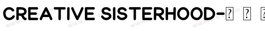 Creative Sisterhood字体转换